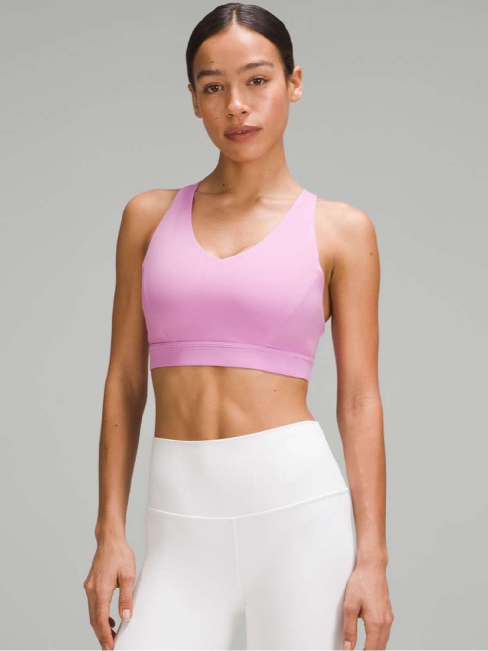 Lululemon Envital Bra D/DD Medium support — Dahlia Mauve Pink